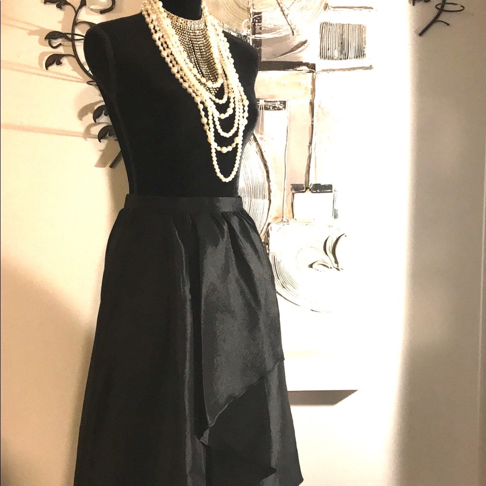 NWT - CeCe Formal Black Skirt.